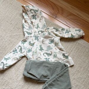 Angel dear organic cotton set dinosaurs nwot